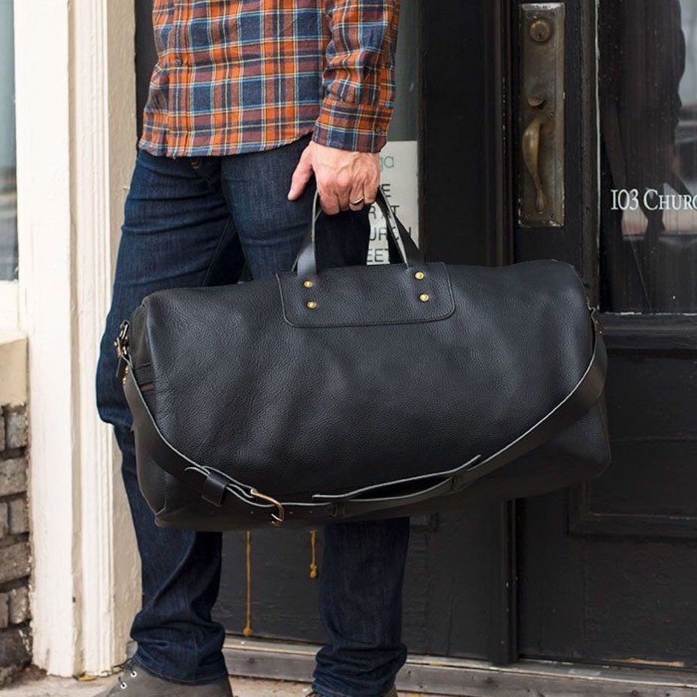 Go Forth Goods Expedition Leather Duffle